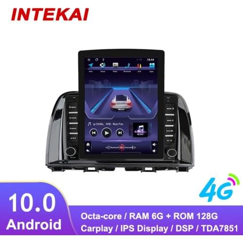 9.7" Vertical Style Tesla Screen Android 10.0 Car Radio GPS Navigation multimedia player for MAZDA CX5 CX-5 2013 2016