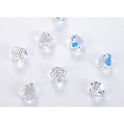 100% Original Crystal 6328 Bicone beads from Austria loose beads rhinestone for DIY jewelry making wholesale 50PCS