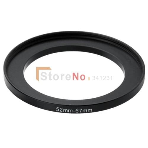 2pcs Black Step Up Filter Ring Lens Ring 52mm to 67mm 52mm -67mm 52-67mm With Tracking Number