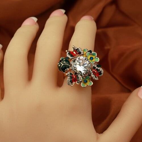 CHRAN Cocktail Rings