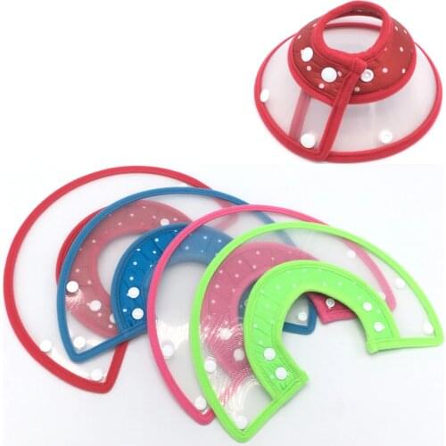 Elizabeth Anti-bite Pet Dog Collar Cat Dog Puppy Neck Protective Circle Feeding Medicine Cover Accessories For Small Large Dogs