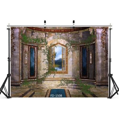 Grunge Photography Background Window Backdrop Portrait For Photograph Accessories Vinyl Cloth Printed Backdrops Photo Shoot
