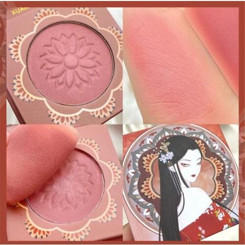 Multiple Use Makeup Palette Blush Highlighter Waterproof Lasting Cosmetic Glitter Shimmer Easy to Apply Not Fading Makeup TSLM2