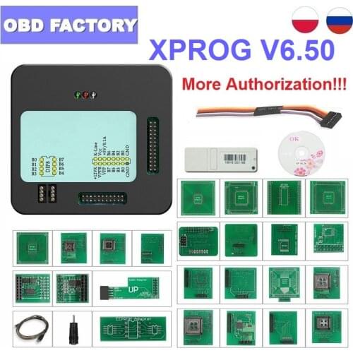 XPROG V6.26/6.17/6.12 ECU Programmer Add New Authorization Xprog V5.84 X PROG 6.26 Xprog EEPROM Adapter X-PROG M Xprog 5.55