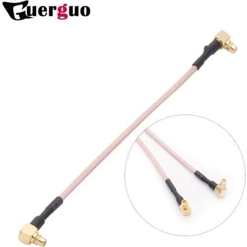 MMCX Male Plug to MMCX Male Plug Connector MMCX Coaxial RF Adaptor With RG178 Pigtail Cable 10CM/26CM/55CM