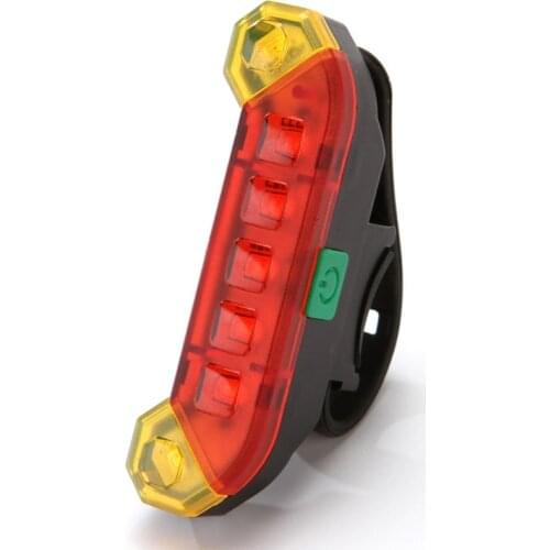Rear Bike Tail Light Ultra Bright USB Rechargeable Bicycle Taillights, Red High Intensity LED Cycling Safety Flashlight