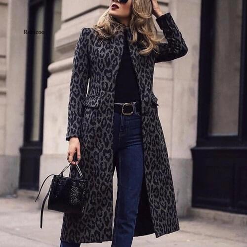 Autumn Winter Women Long Sleeve Hooded Fur Coat Leopard Print Zipper Casual Jackets Vintage Plus Size Loose Outwears
