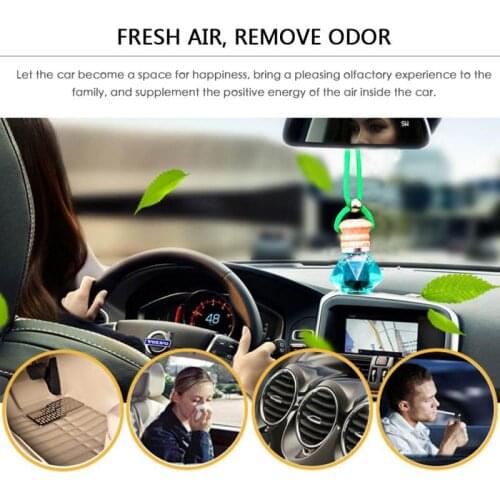 1pc Car Air Freshener Cars Perfume Smell Smell Hanging Perfume Bottle Pendant Diffuser Air Freshener In Car Accessories Gift