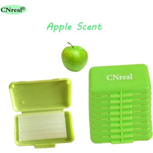 20 boxes/lot Dental Orthodontic Protection Ortho Wax for Brace Irritation Apple Scent Flavor Oral Hygiene