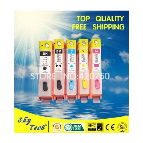 364 564 862 178 refill cartridge , for hp364 hp564...., suit for hp3210 3310 8230 series printer , with Permanent Chips