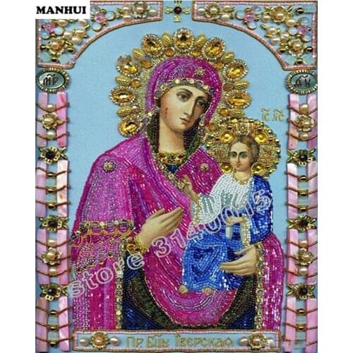 5D diy daimond painting resin mosaic diamond painting full square drill diamond 3d cross stitch embroidery Religions BEF004
