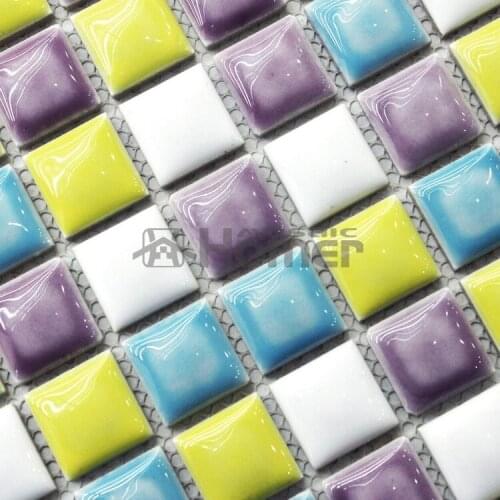 Shipping free! bread shape mixture colors Mosaic Tiles sheet, floor mosaic tiles bathroom shower tiles