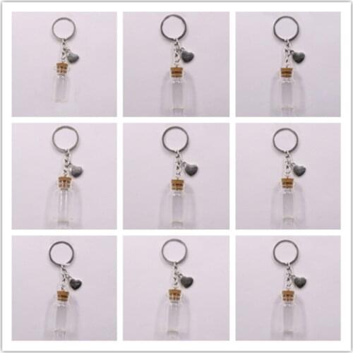 Memorial Keychain for Daughter/Aunt/Uncle/Brother/Dad/Mom/Grandma/Grandpa/Son/Sister, Urn Vial Keychain for Ashes