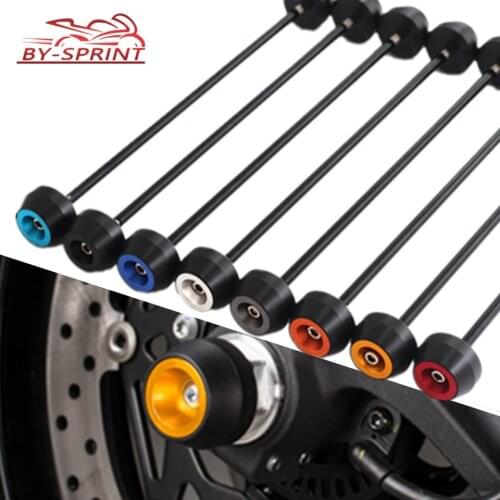 For YAMAHA YZF-R1YZF-R6 YZF-R1M YZFR1/R6/R1M Motorcycle CNC Front & Rear Axle Fork Wheel Falling Protector Crash Sliders Cap Pad