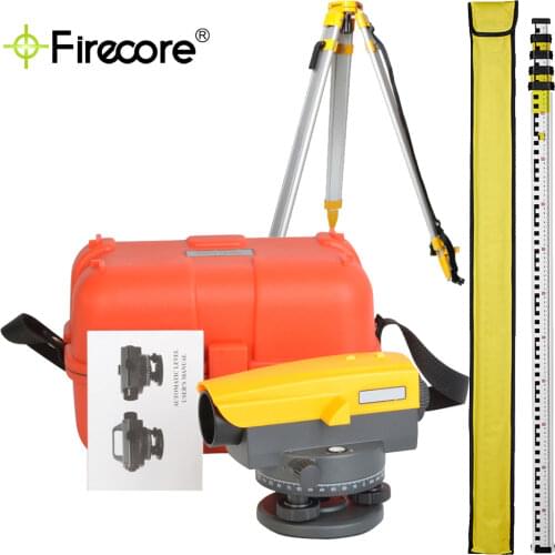 32X Optical Laser Level Accurate Levelling Tool Optical Level Instrument Self-levelling Height/Distance/Angle Measuring Tool