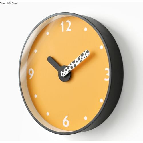 Metal Living Room Wall Clock Modern Design Home Nordic Silent Creative Cute Kitchen Clocks Wall Home Decor Horloge Murale FZ194