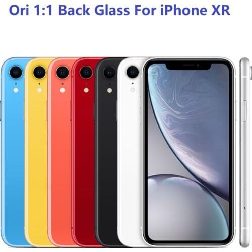 Original New AAA++ High Quality Big Hole Back Glass For iPhone XS Rear Glass Broken Parts Replacement