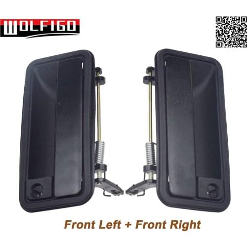 New Front Left Right LH RH Exterior Outside Door Handles For 1995-2000 Chevrolet G-M-C Suburban Yukon 15742230,15742229
