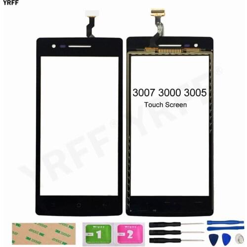 Front Glass Touch Panel For Oppo 3000 3007 3005 Touch Screen Digitizer Touch Front Glass Panel Sensor Phone Parts
