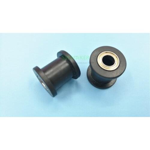 2pcs DIY Replicator Z18 replacement Idler Pulley for Replicator Z18 3D printer Delrin idler 5mm bore 10 mm timing belt