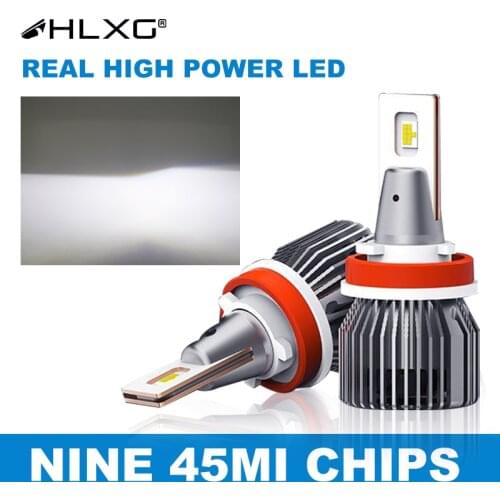 25000LM H11 H7 LED Car Lights U6 Led Headlight Bulbs H4 HB3 9005 HB4 9006 6500K 90W 12V LED Headlamps Turbo Car Accessories