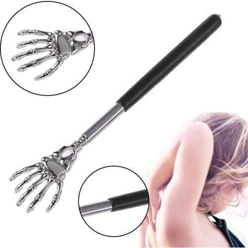 Extendable Back Scratcher Telescopic Scratching Backscratcher Massager Kit Stainless Steel Back Scraper Telescoping Itch