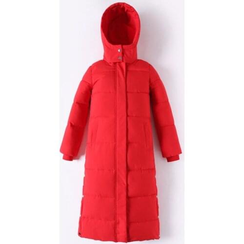 Thick Down Parka Women With Hood Down Jacket Winterr Coat Cultivate Morality Vogue Eiderdown Hoodie With Thick
