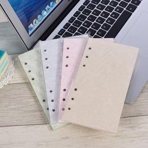 Loose-Leaf Notebppk Inner CoreA5 Universal Loose-Leaf 6 For Core Hole Refills Inner Simple Loose-Leaf Inner A Core Notepad Q7W6