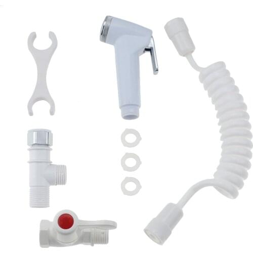 2019 HOT Nozzle Sprayer Hose Diaper Telephone Shower-Head Bidet Bathroom Toilet Handheld Shattaf