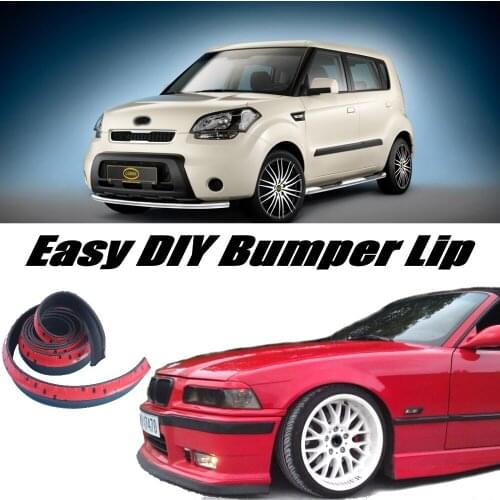 NOVOVISU For KIA Soul Front Spoiler Skirt Bumper Lip Deflector Lips Veiw / Body Kit / Strip Splitter