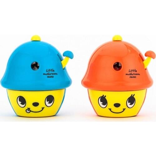 Mushroom Pencil Sharpener Office Accessories Manual Pencil Sharpener 1Pcs Office & School Supplies Mechanical Pencil Sharpener