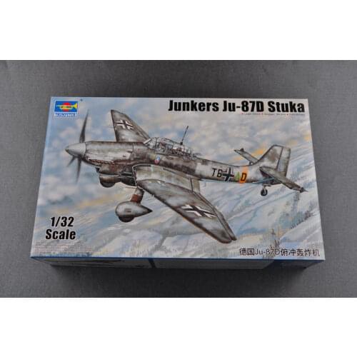 Trumpeter 03217 1/32 Scale German Junkers JU 87D Stuka Bomber Model Aircraft Kit TH05433-SMT2