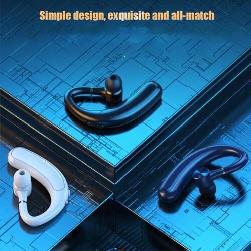 New F18 Bluetooth Headset Ear-mounted Business Stereo Headset Hands-free Sports Headset With Microphone
