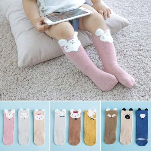 2018 autumn and winter new cotton baby socks baby socks cartoon cute newborn children socks explosion models