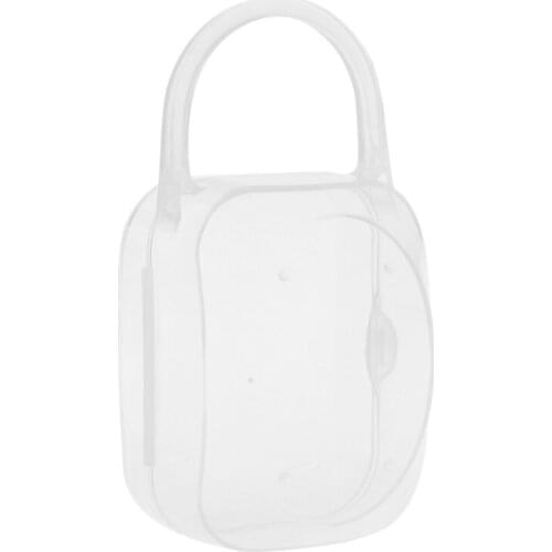 Portable Baby Kid Feeding Bottle Pacifier Soother Nipple Case Holder Storage Box