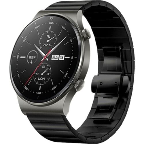 Stainless Steel Band For Huawei Watch GT 2 Pro Strap Bracelet Correa Metal Watchband For Huawei GT2 Pro GT 2e GT2 46mm accessory