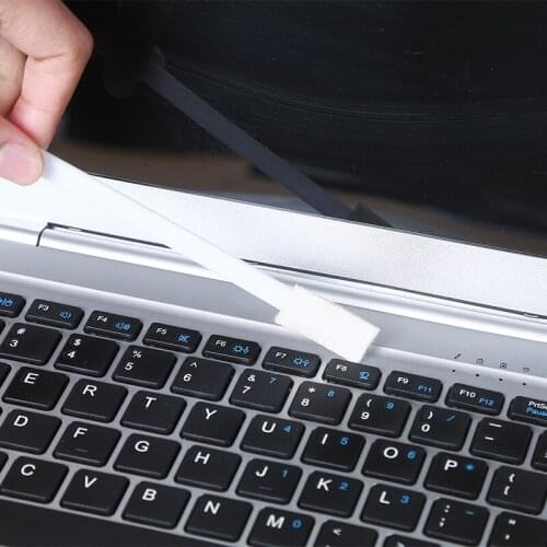 7pcs/set Small Gap Wash Brush Groove Cleaning Brush Non-woven Computer Keyboard Clean Brush Toilet Corner Brushes Window Cleaner