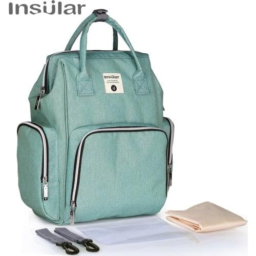 Insular Baby Diaper Backpack Maternity Mommy Changing Bag Baby Stroller Organizer Diaper Backpack
