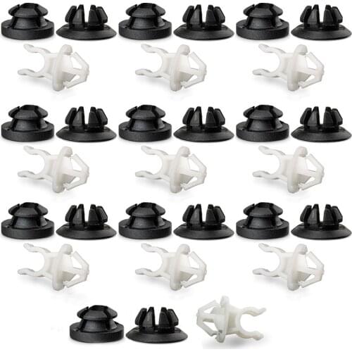 10Sets New Hood Support Prop Rod Holder Clip 91503-SS0-003 For Honda Accord Odyssey Prelude For Acura 91503SS0003 91503 SS0 003