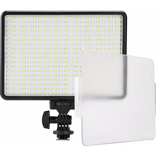 30W 5600K/3200K On-Camera 396 Bulbs LED Video Light Lamp Dimmable Photographic Lighting for Canon Nikon Pentax DSLR Camera