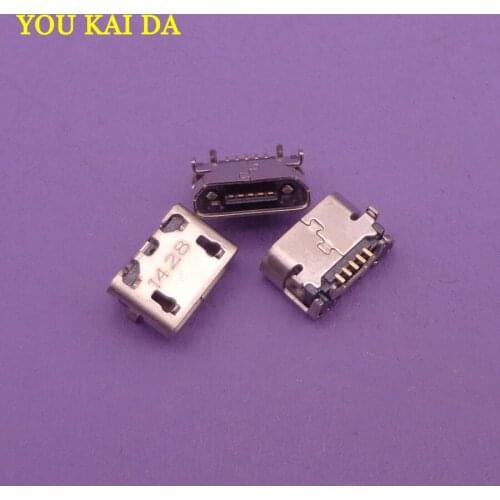 50pcs Original jack Micro USB Charging port B Type DC Socket Connector short body for ASUS FonePad 7 FE170CG K012 FE170
