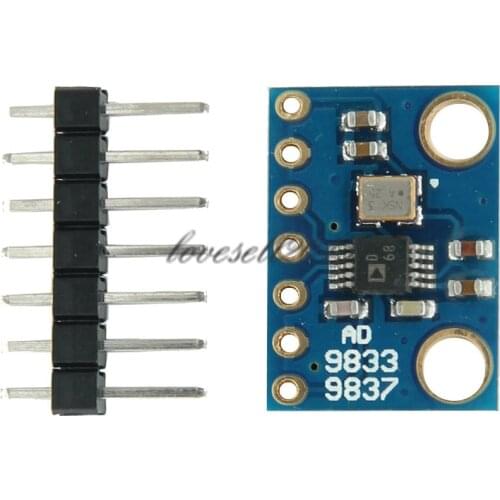 AD9833 Programmable Microprocessors Serial Interface Board Module Sine Square Wave DDS Signal Generator Module