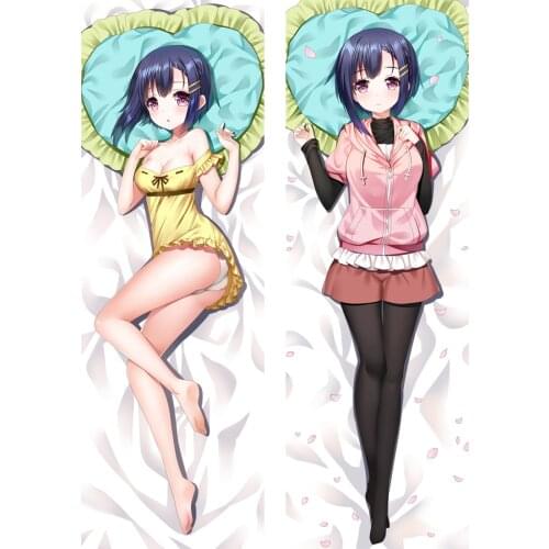 Bokutachi no Remake Our Life! Aki Shino Cosplay Dakimakura Pillow Case Anime Cartoon Kawaii Accessories Props