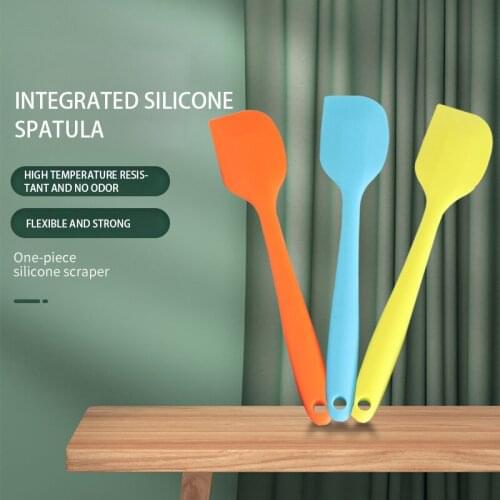 Kitchen Integrated Silicone Cream Butter Cake Spatula High Temperature Resistant Silicone Spatula Baking Tools Kitchenware
