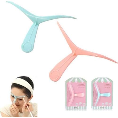 Reusable Eyebrow Shaping Tool Eye Brow Shaper Makeup For Quick Drawing Brow Template Brows Grooming Shaping Stencil Kit