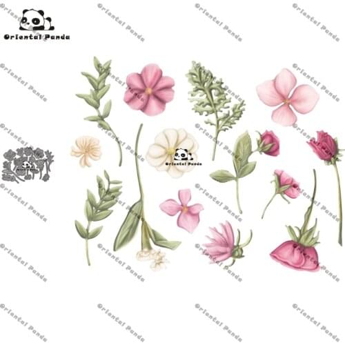 New Dies 2020 Camper Van Metal Flowers and plants Dies diy Dies photo album cutting dies Scrapbooking Stencil Die