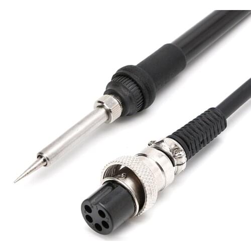 D08D 24V 50W Soldering Station Solder Iron Handle 5pin Welding Hot Gun Repair Tool