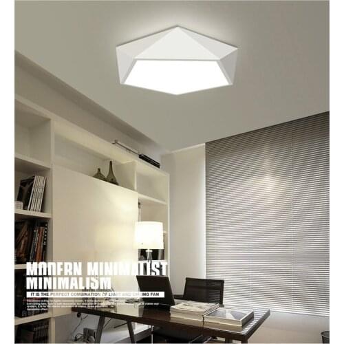 Ceiling light Geometry dome light personality creative LED living room lamp bedroom light modern simple ceiling lamp