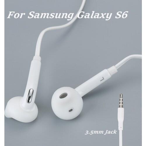 Samsung Galaxy S6 Durable Sport Earphone Wired Super Bass 3.5mm Earphone Earbud With Built-in Microphone Hands Free For GalaxyS6