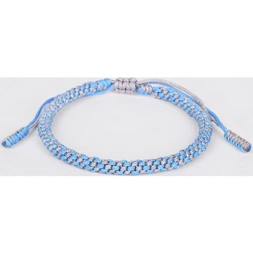 Multi Color Tibetan Buddhist Bracelets & Bangles For Women And Men Handmade Knots Rope Tibetan Budda Lucky Bracelet